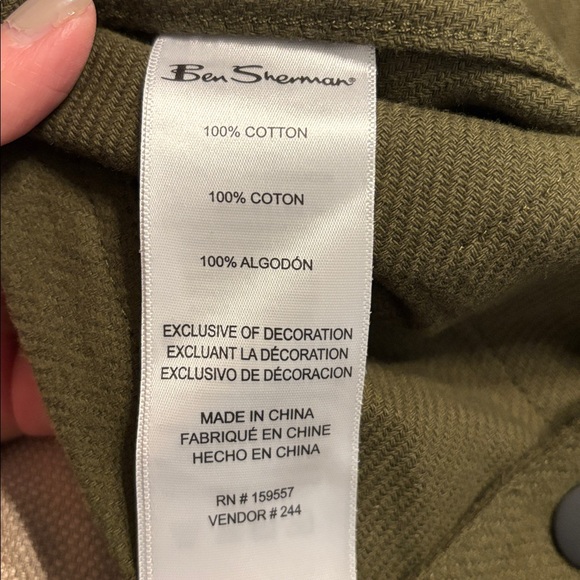 Ben Sherman Flannel Chore Jacket - Picture 8 of 8